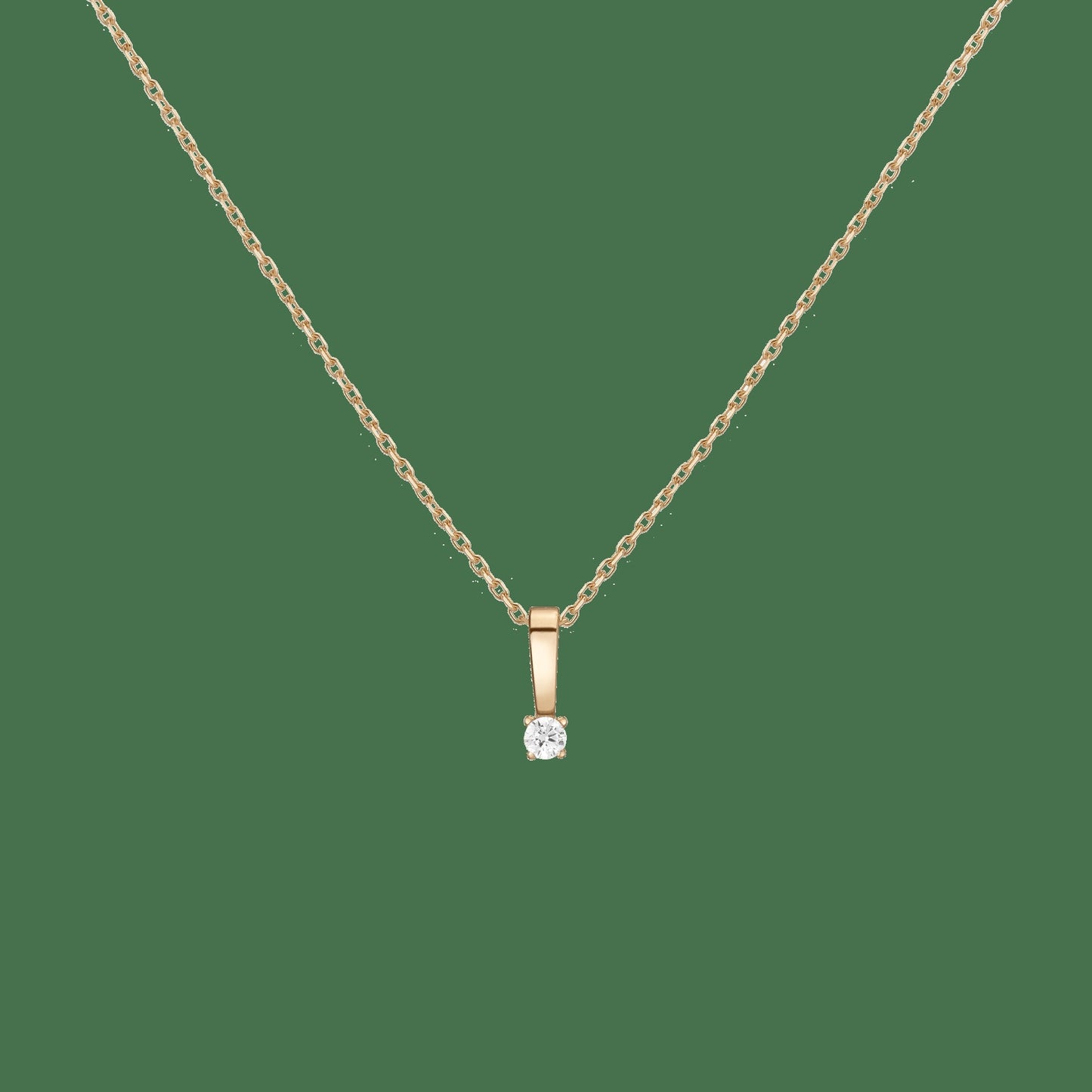 Lab Grown Diamond Solitaire Pendant