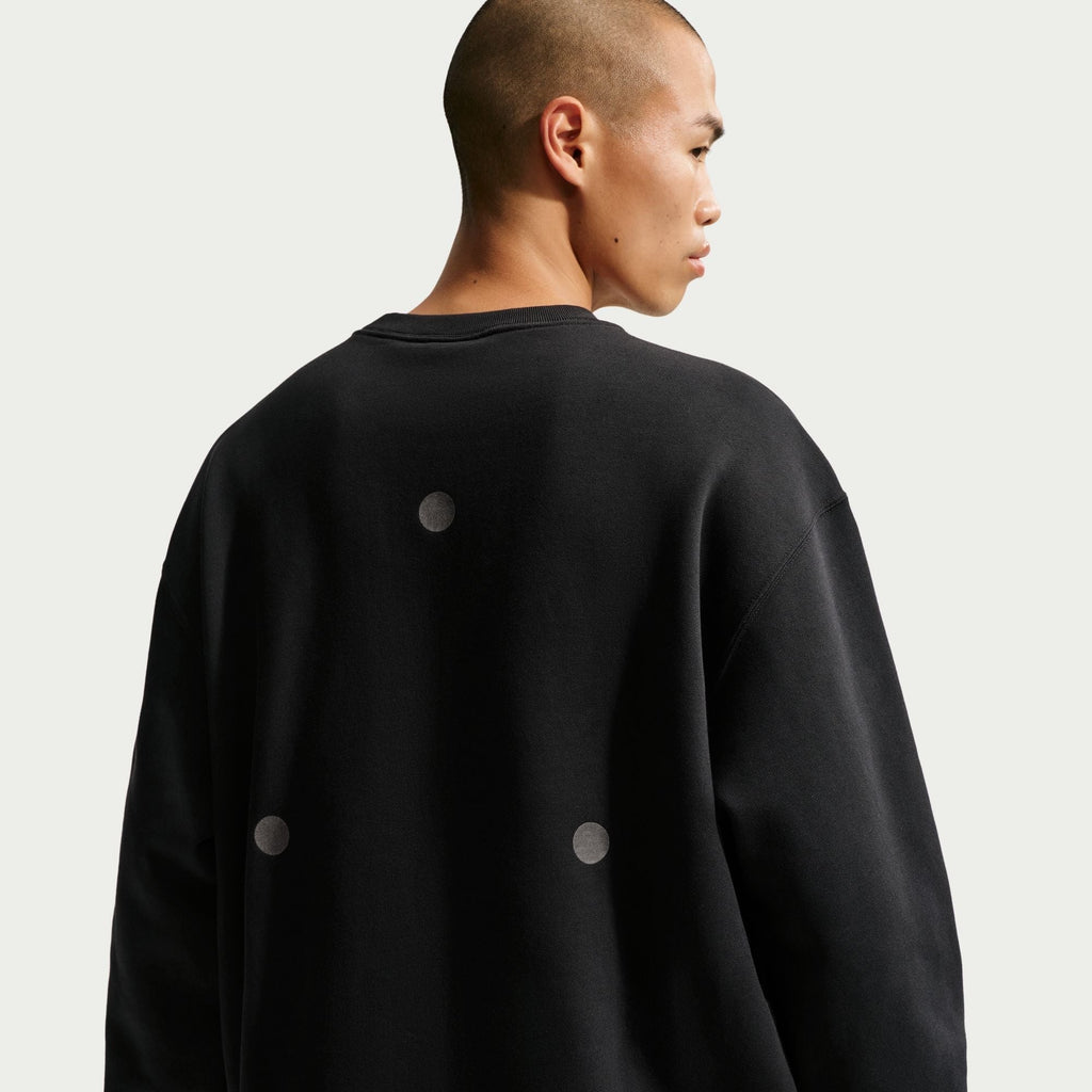 Nike ACG "Tuff Fleece" Therma-FIT Pullover Crewneck Sweatshirt (Black)