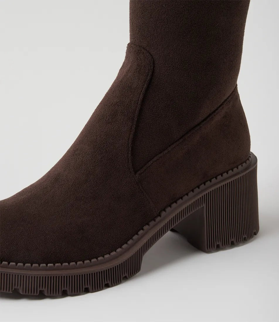DJANGO & JULIETTE ZINA BOOT CHOCOLATE