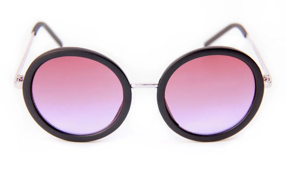 HAPPY HOUR - SQUARES (MATTE BLACK/PURPLE FADE)