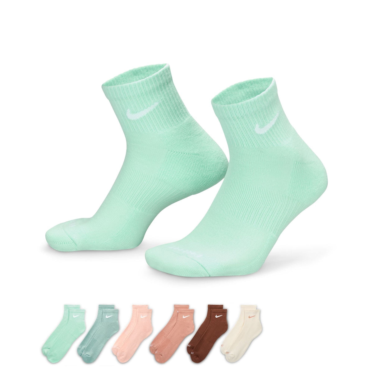 Nike Everyday Plus Cushioned Training Ankle Socks (6 Pairs)