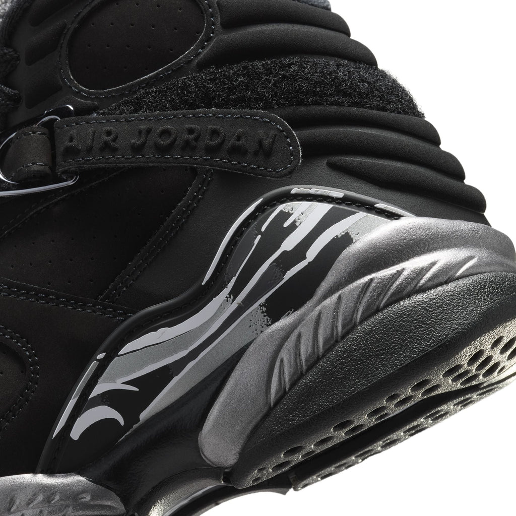Air Jordan 8 Retro GS (Black/White/LT Graphite)