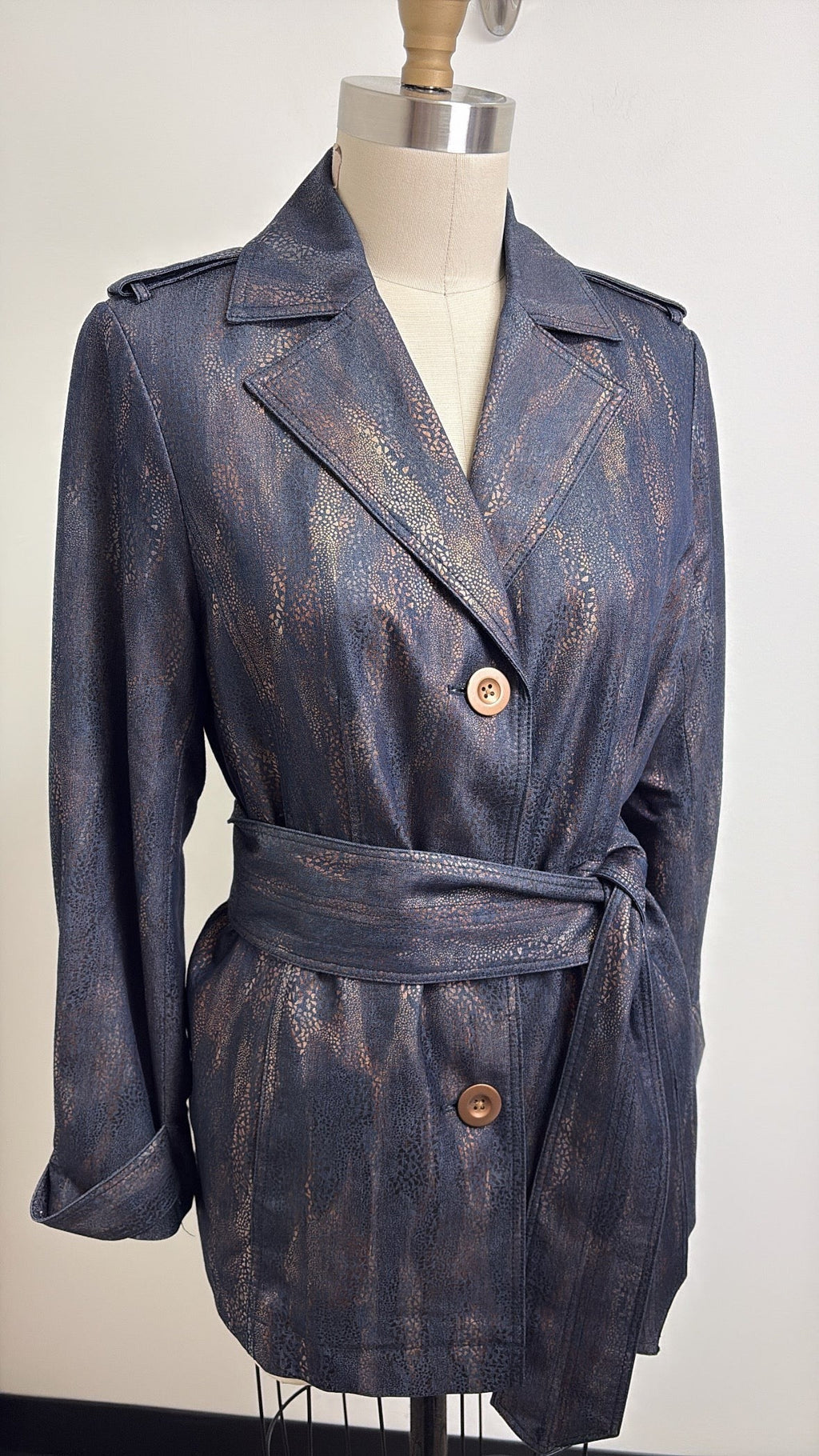 Peck & Peck Belted Jacket, L