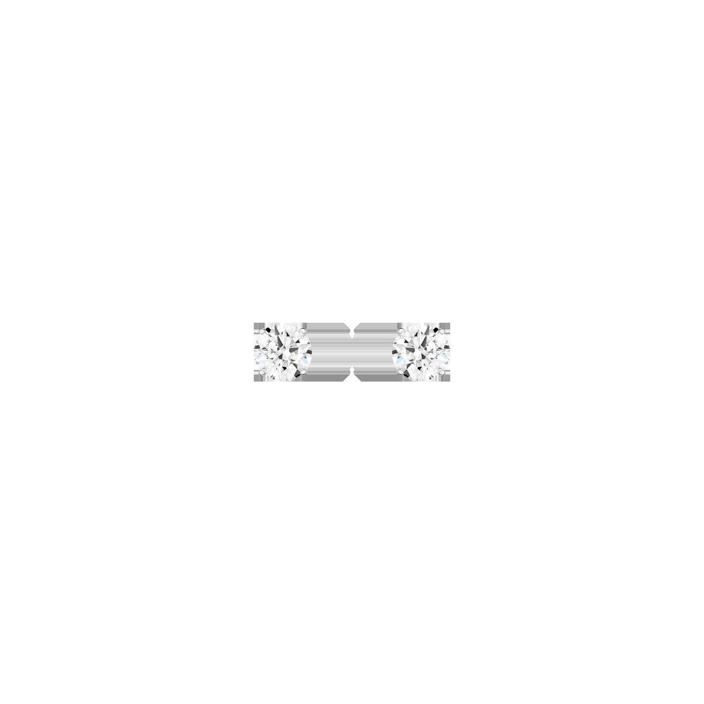 Luxury Round Lab Grown Diamond Studs