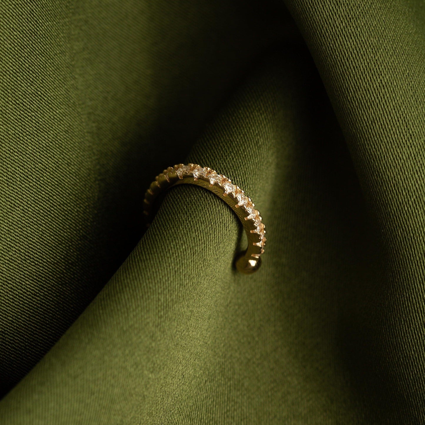 Mini Ear Cuff with Diamonds