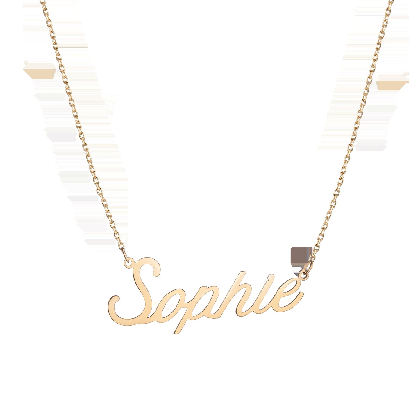 Custom Script Name Necklace