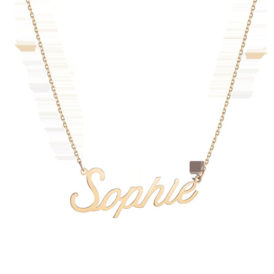 Custom Script Name Necklace