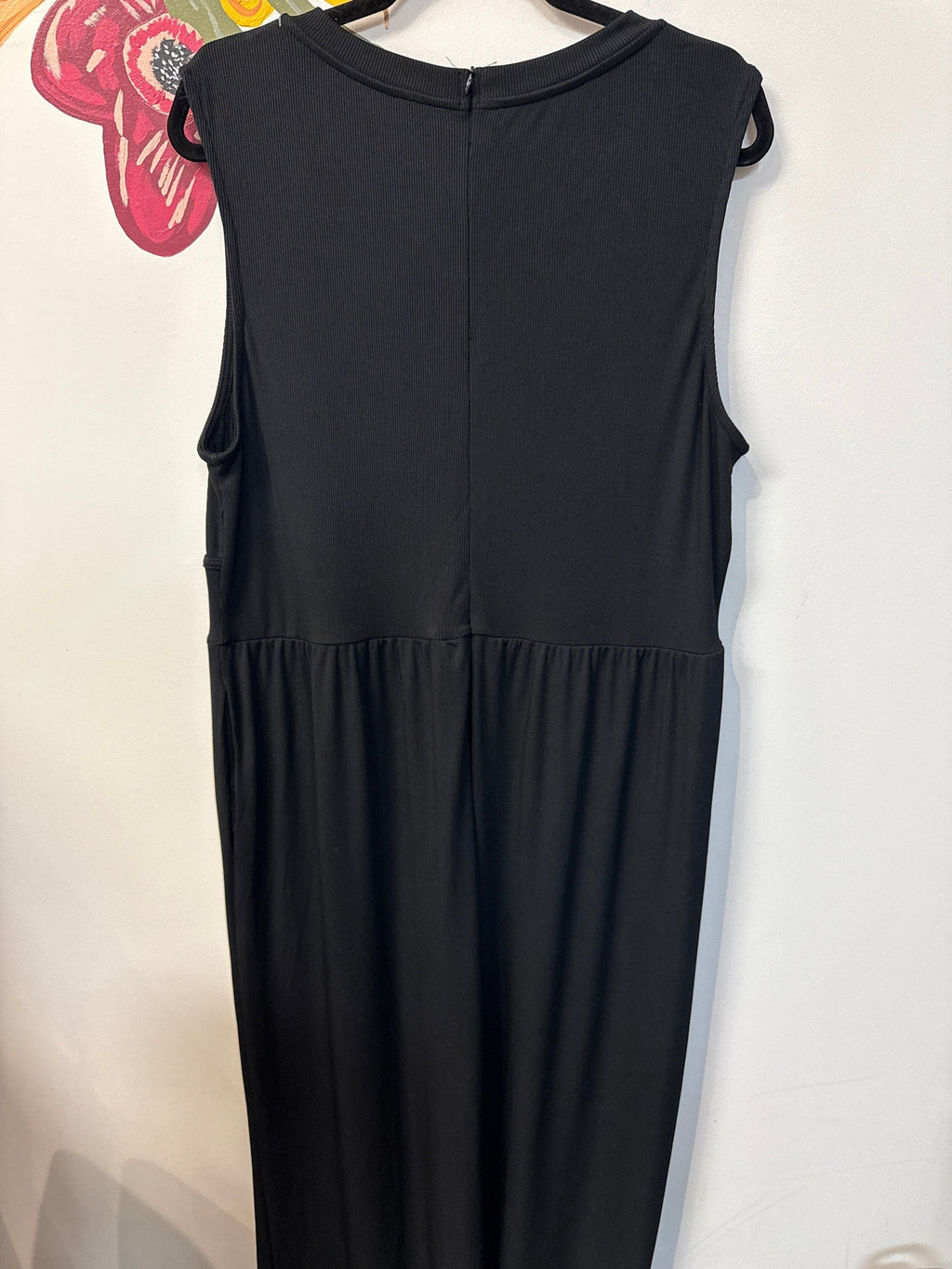 Cider Black 29" Inseam Jumpsuit, 3XL