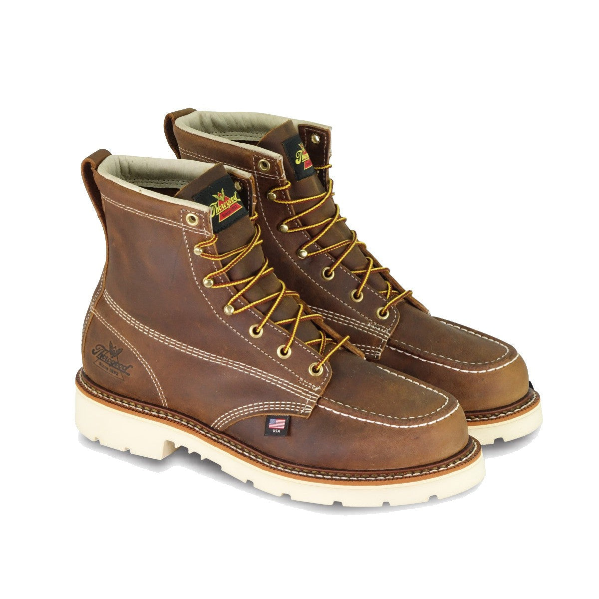 Men's Thorogood American Heritage 6′′ Trail Crazy Horse Moc Toe MAXWear 90TM