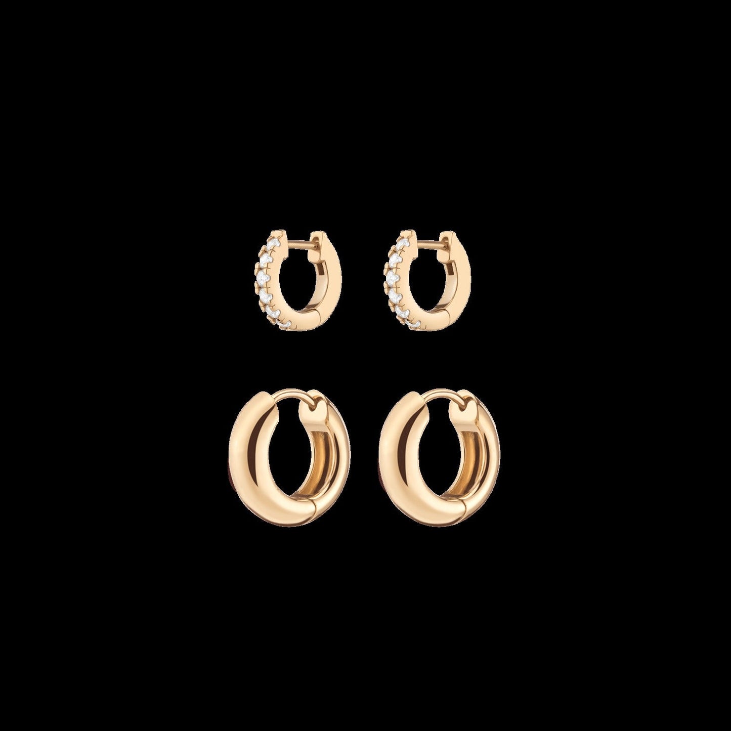 Everyday Hoop Earring Stack