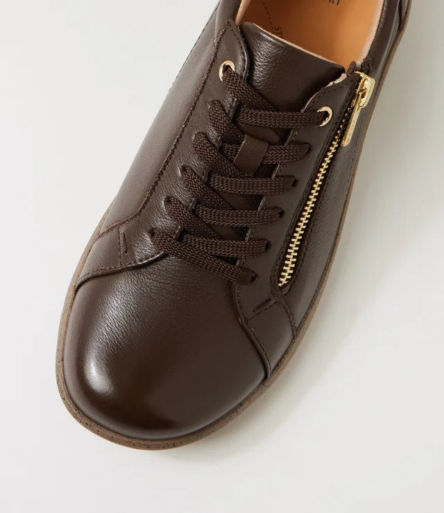 ZIERA SOLAR CHOCOLATE LEATHER