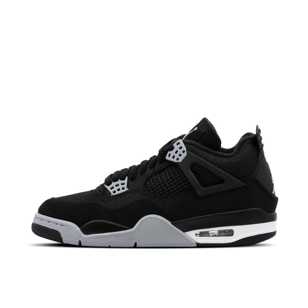 Air Jordan 4 Black Canvas