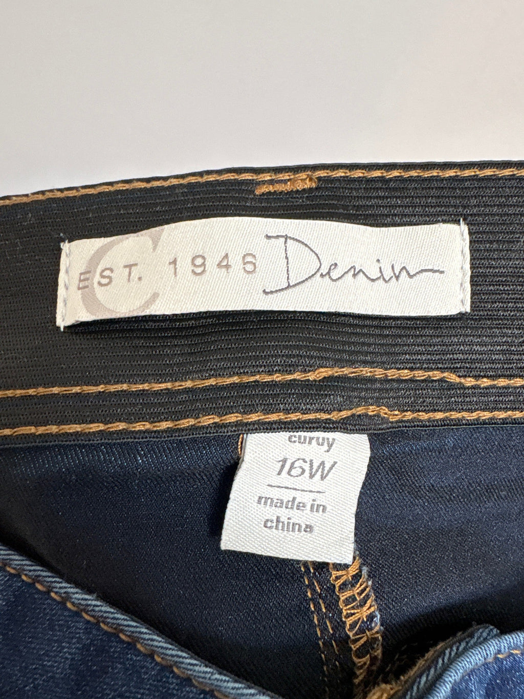 Cato Curvy 33" Inseam Jeans, 16W