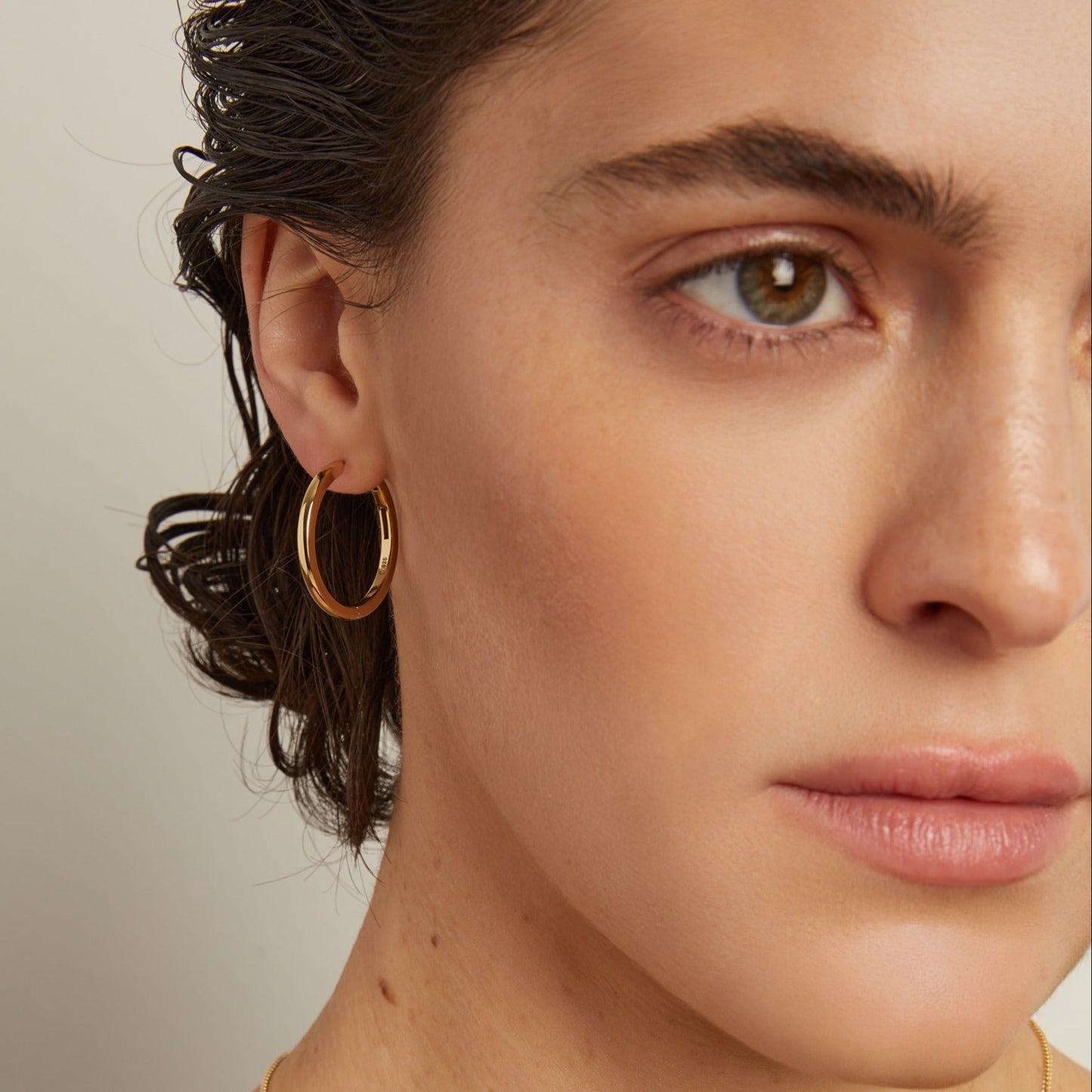 Medium Hinged Hoop Earrings
