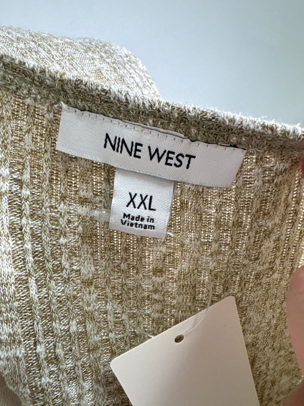 Nine West Green Sweater, XXL