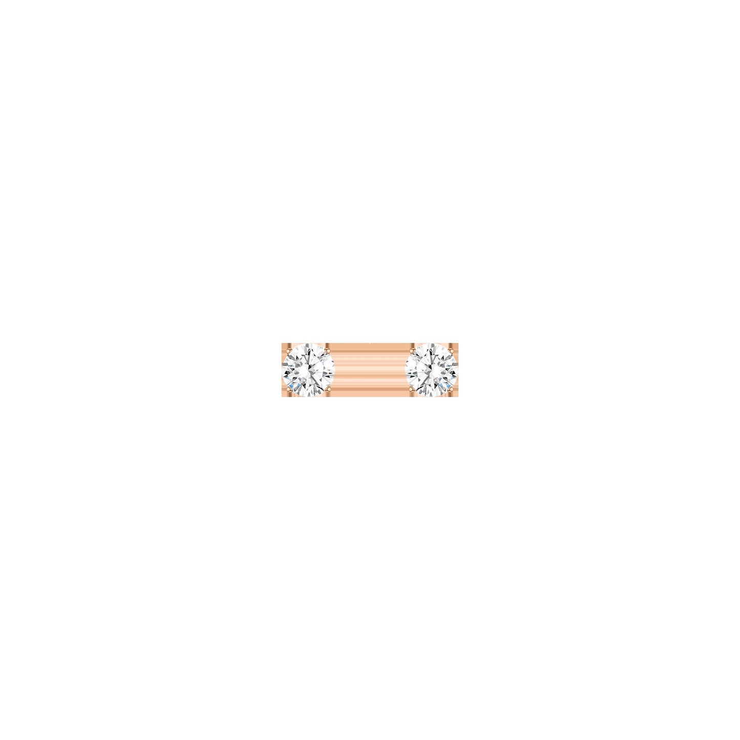 Luxury Round Lab Grown Diamond Studs