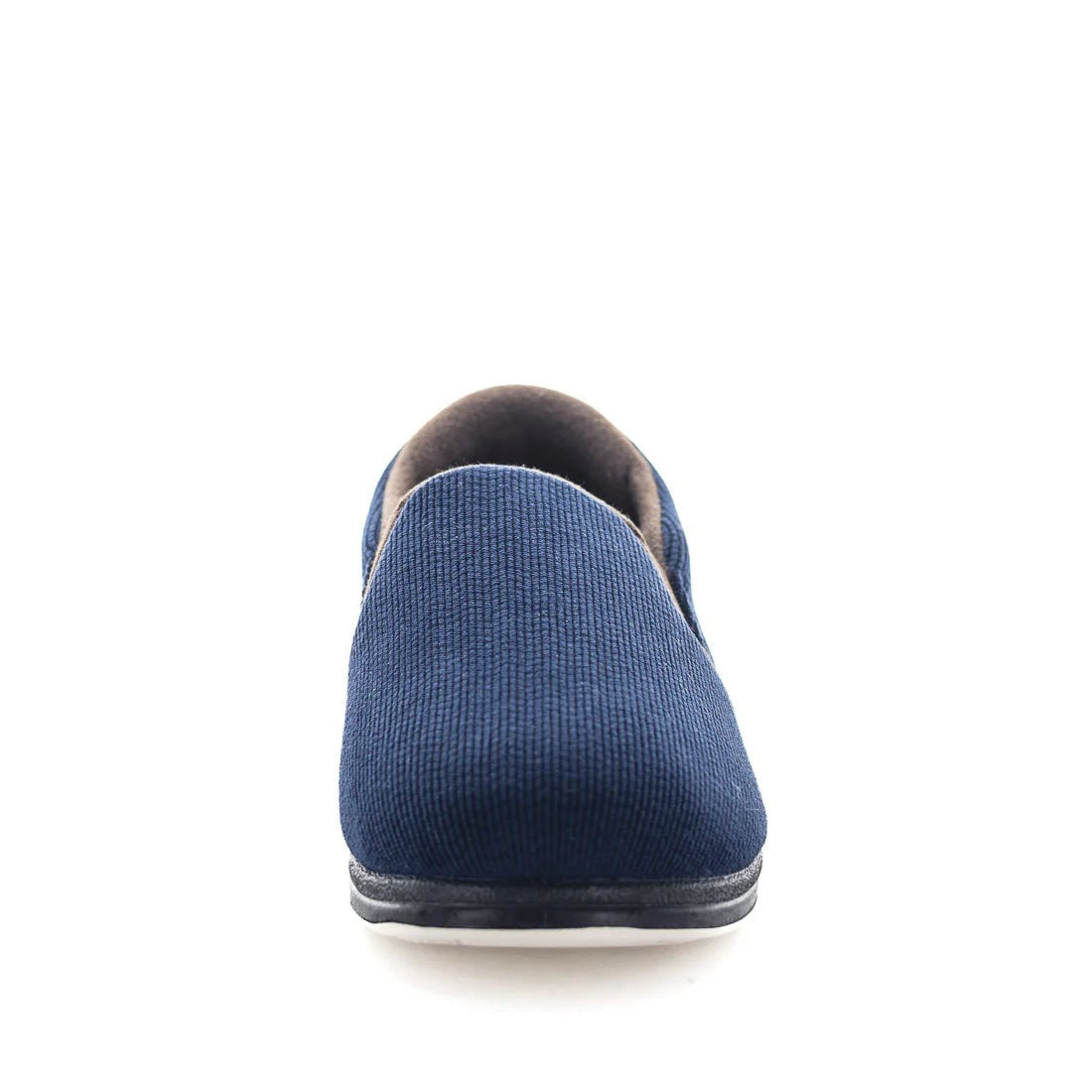 PANDA EMERSON MENS STEPIN SLIPPER NAVY BROWN