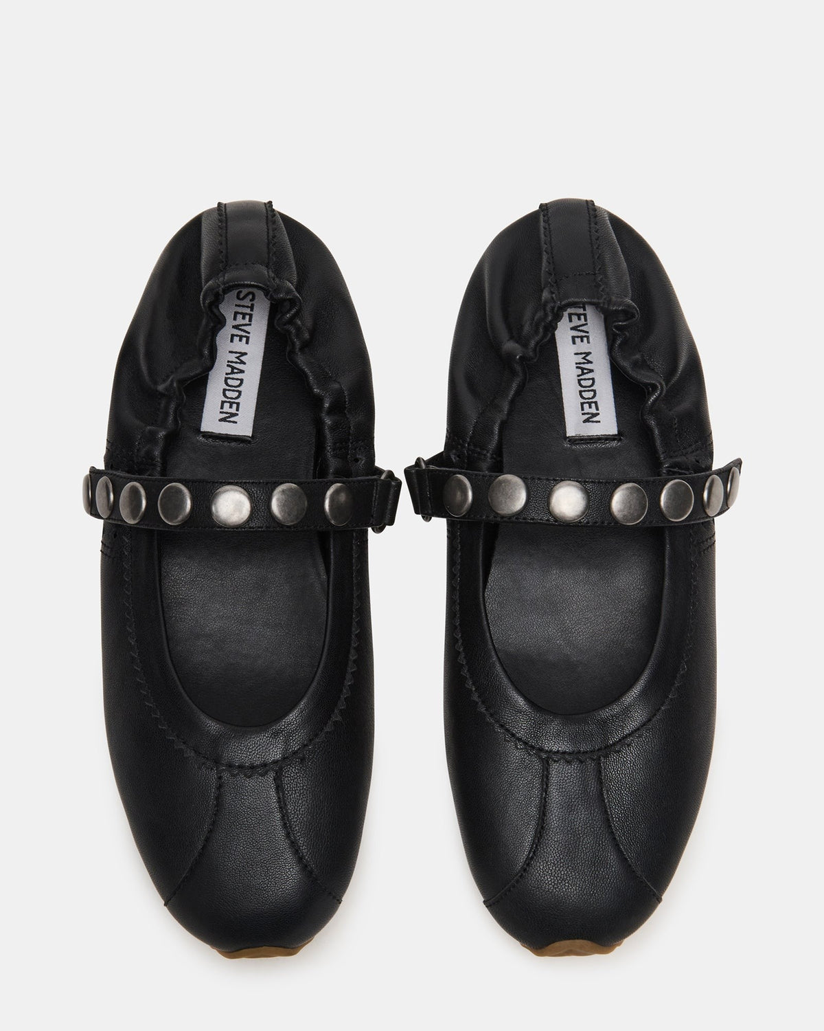 ANAYA BLACK LEATHER STUDS