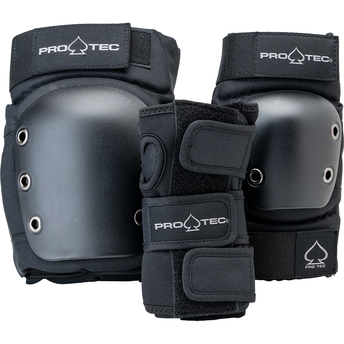 PRO-TEC - STREET ADULT 3 PK PAD SET BLACK