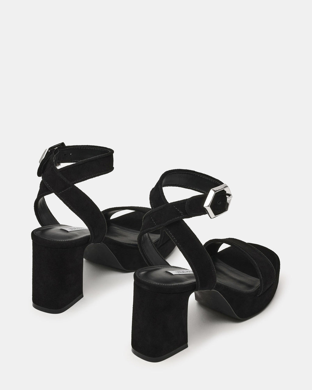 ELIDA BLACK SUEDE