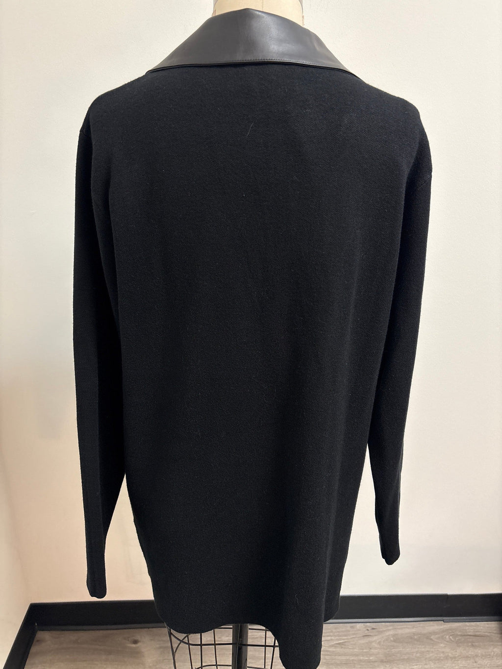 New Sioni Black Blazer Jacket, XL