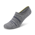 Anytime No Show Sock - Natural Grey Heather/Deep Navy
