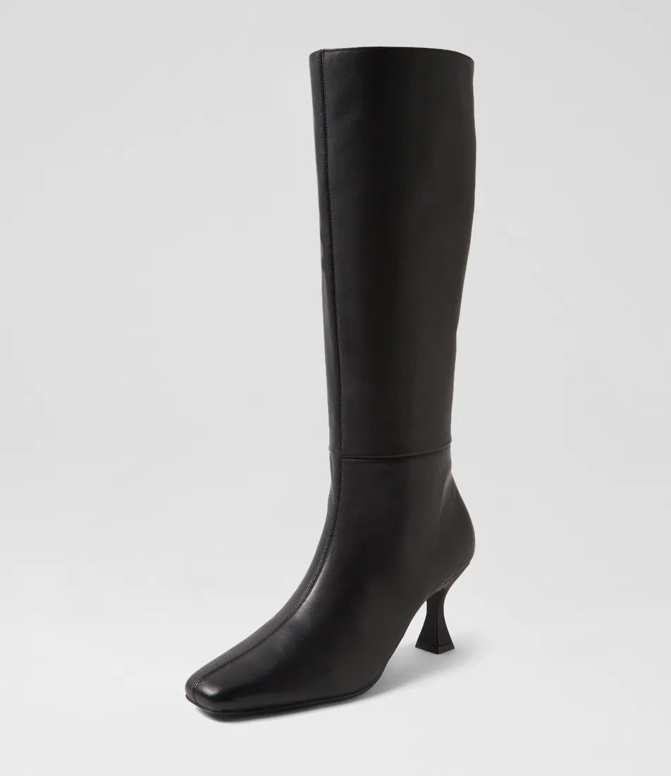 MOLLINI ROWSE BLACK LEATHER