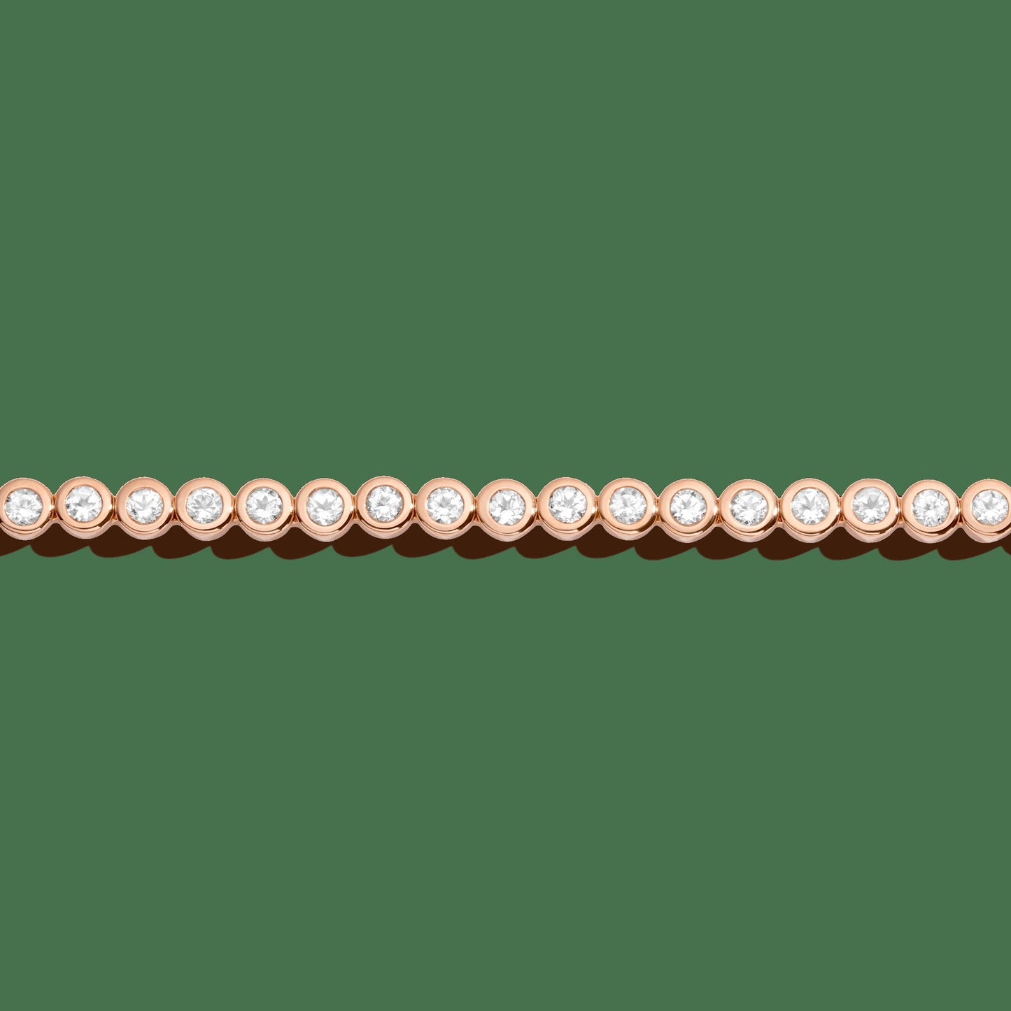 Diamond Bezel Tennis Bracelet
