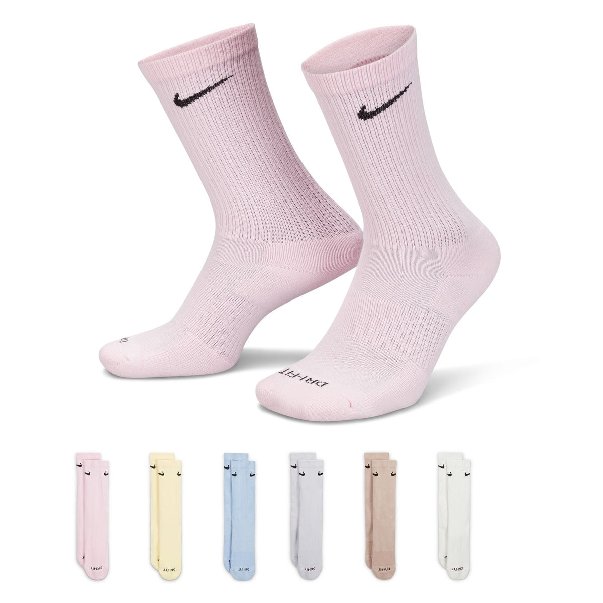 Nike Everyday Plus Cushioned Training Crew Socks (6 Pairs)