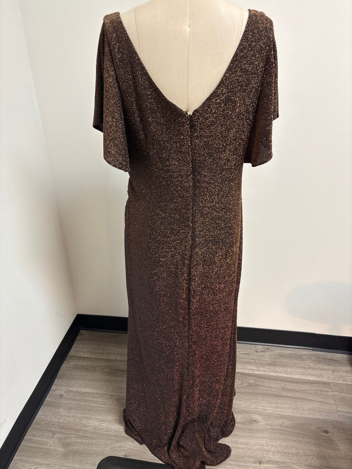 Alex Evenings Black/Copper Dress, 16