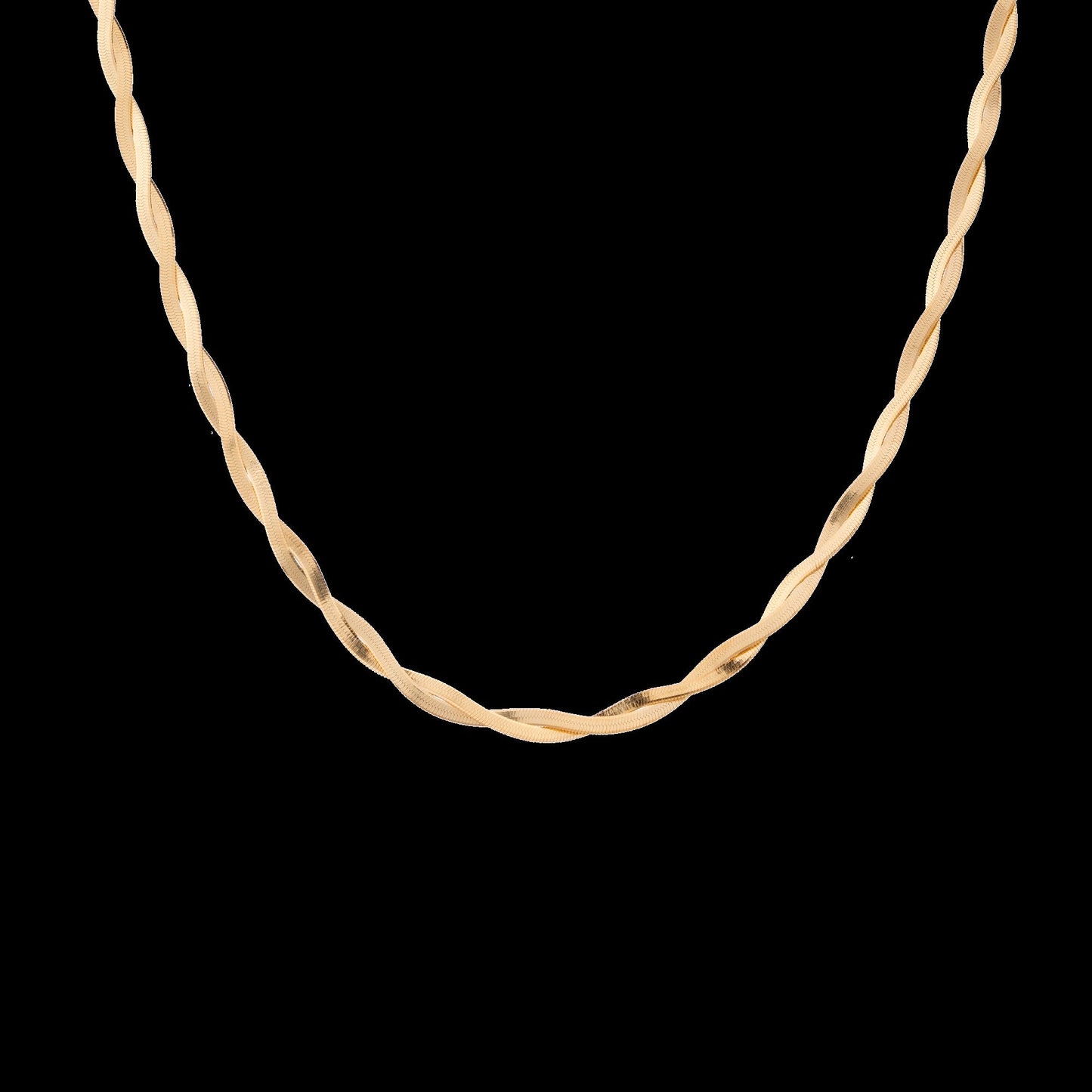 Herringbone Twist Necklace